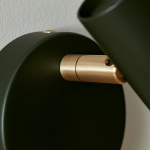 Slender Vägglampa Bottle Green/Mässing Slender Vägglampa Bottle Green/Mässing