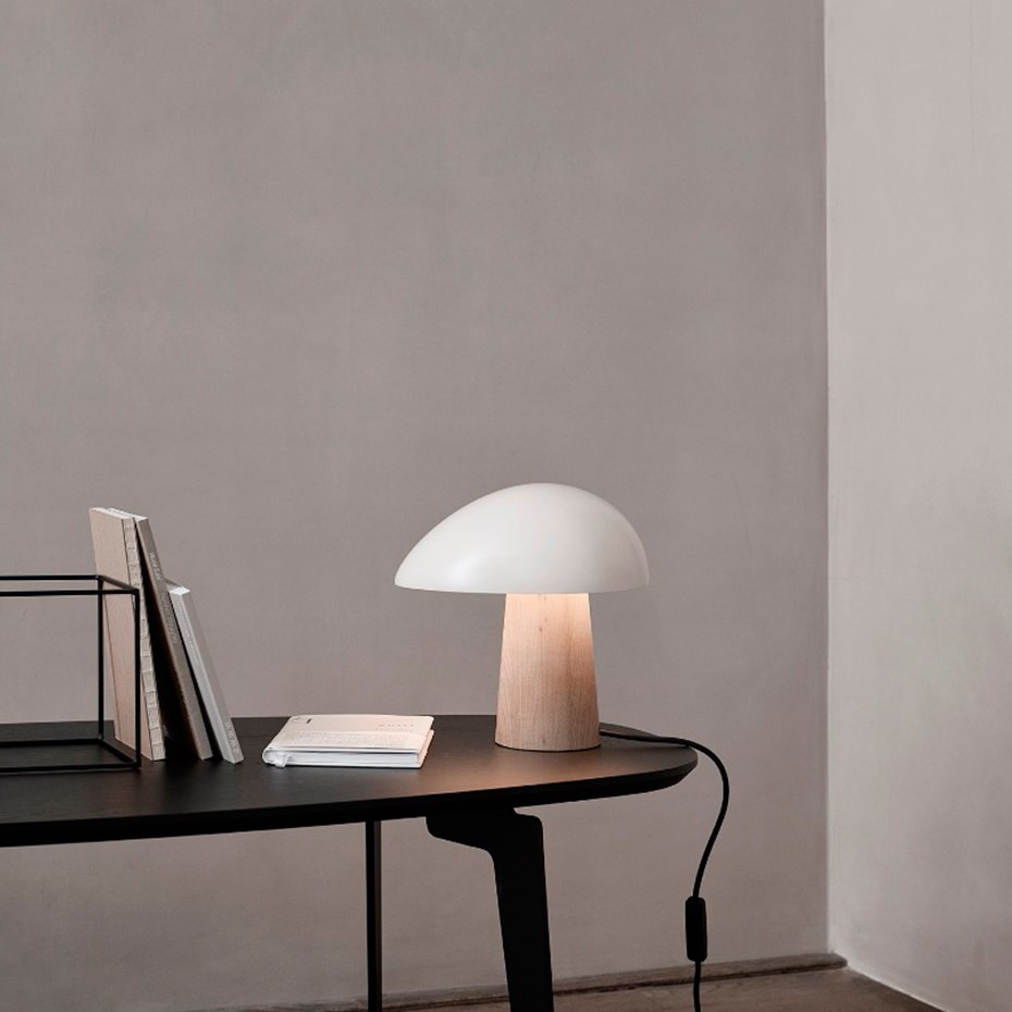 Night Owl Bordslampa Smokey White/Ash