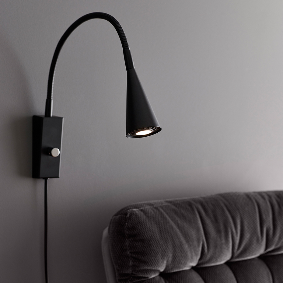 Ledro Vägglampa Mattvit