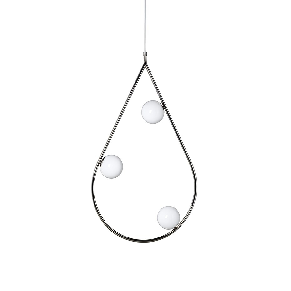 Pearls 80 Pendel Nickel/Opal