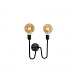 Regal Duo Vägglampa Svart Struktur Regal Duo Vägglampa Svart Struktur