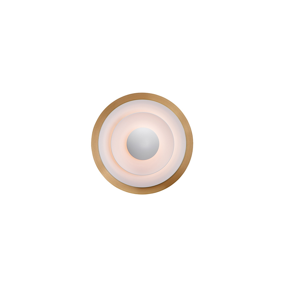 Diablo Vägglampa Ø30cm Mässing