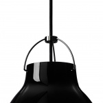 Caravaggio P2 Pendel High-Gloss Black