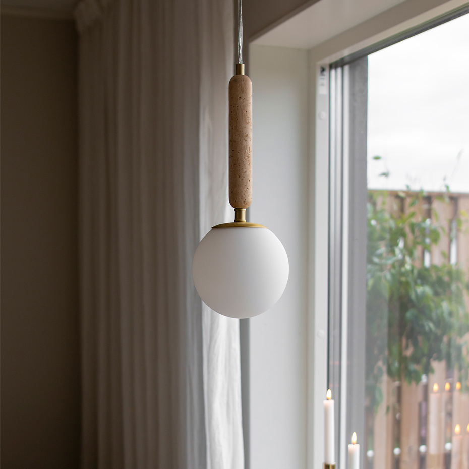 Torrano 15 Pendel Travertin