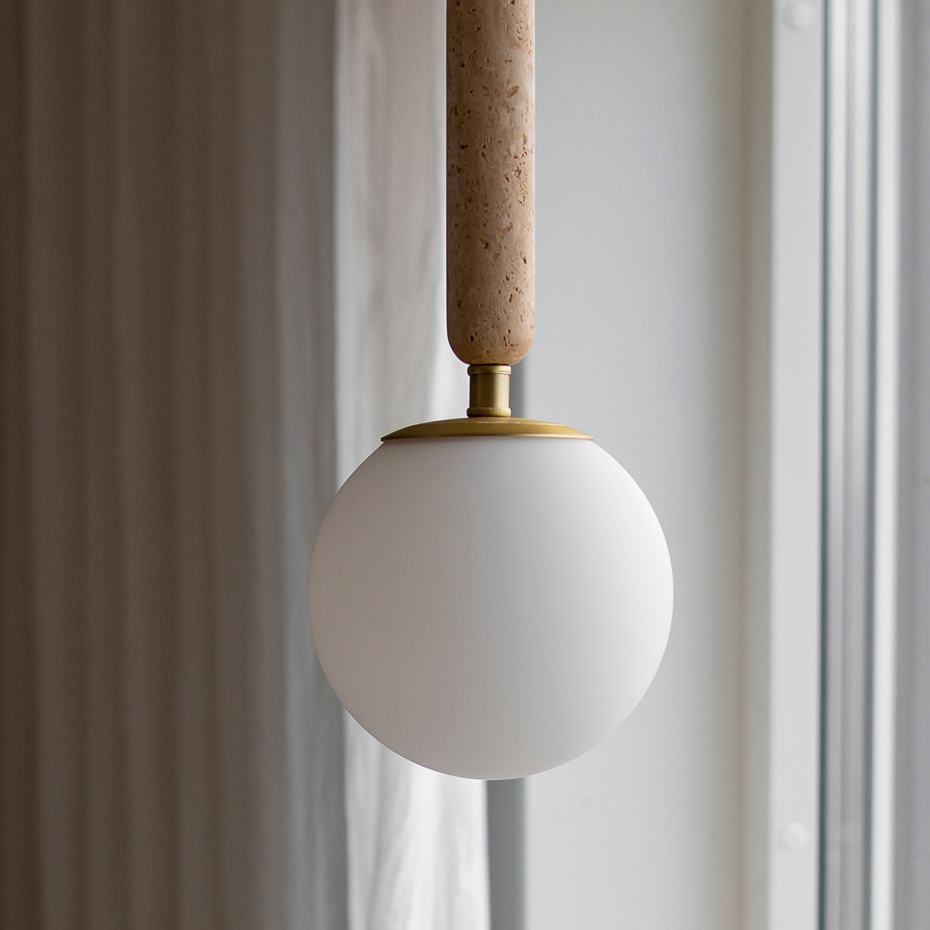 Torrano 15 Pendel Travertin