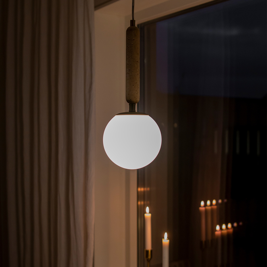 Torrano 15 Pendel Travertin