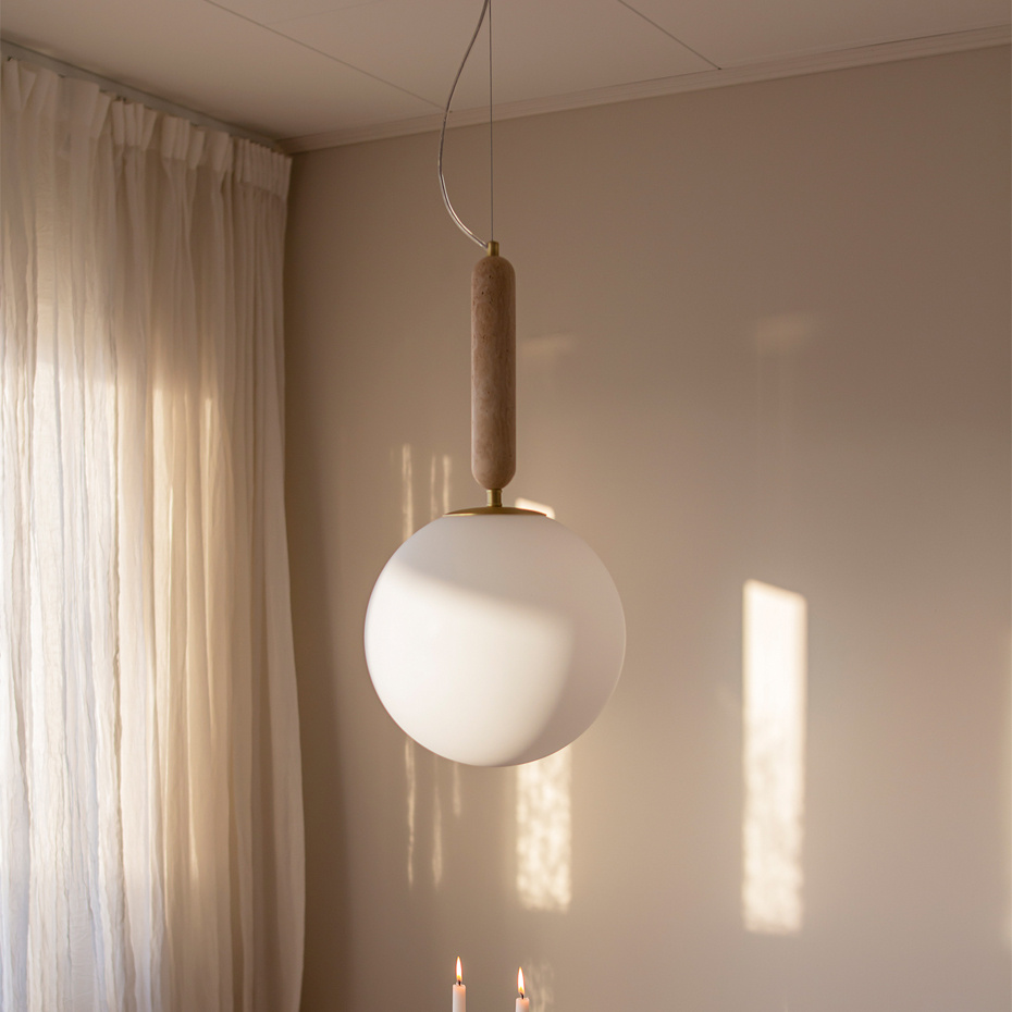 Torrano 30 Pendel Travertin