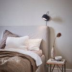 Svejk 13 Vägglampa Svart/Nickel Svejk 13 Vägglampa Svart/Nickel