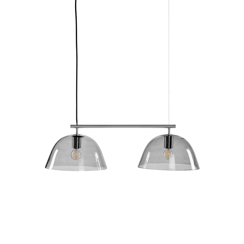 Wendo 70 Pendel Nickel/Rökfärgad