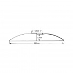 PH 2/1 Pendel Överskärm Opalglas PH 2/1 Pendel Överskärm Opalglas