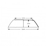 PH 2/1 Mellanskärm Opalglas PH 2/1 Mellanskärm Opalglas