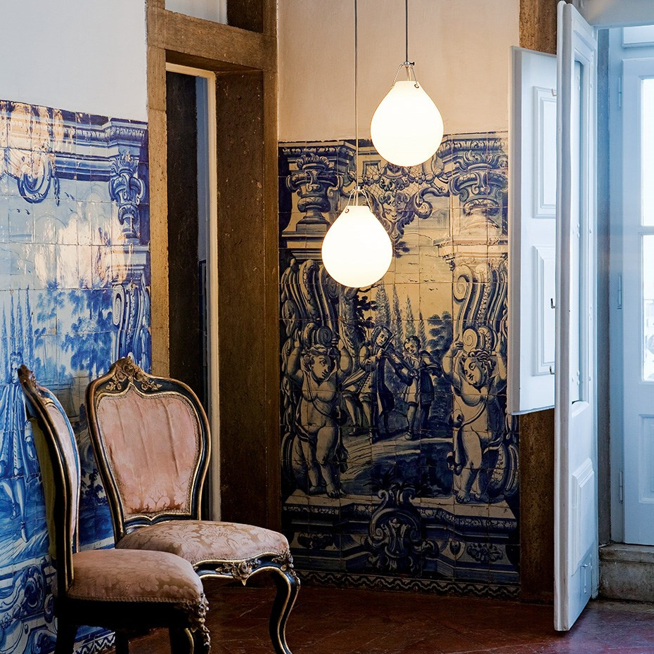 Moser Ø250 Pendel Opal Glass