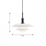 PH 4½-4 Pendel Chrome PH 4½-4 Pendel Chrome