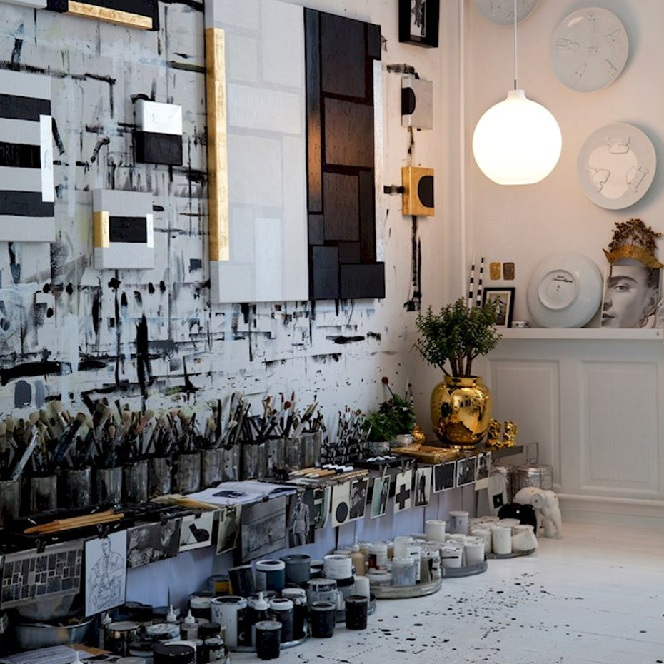 Wohlert Ø400 Pendel White Opal Glass