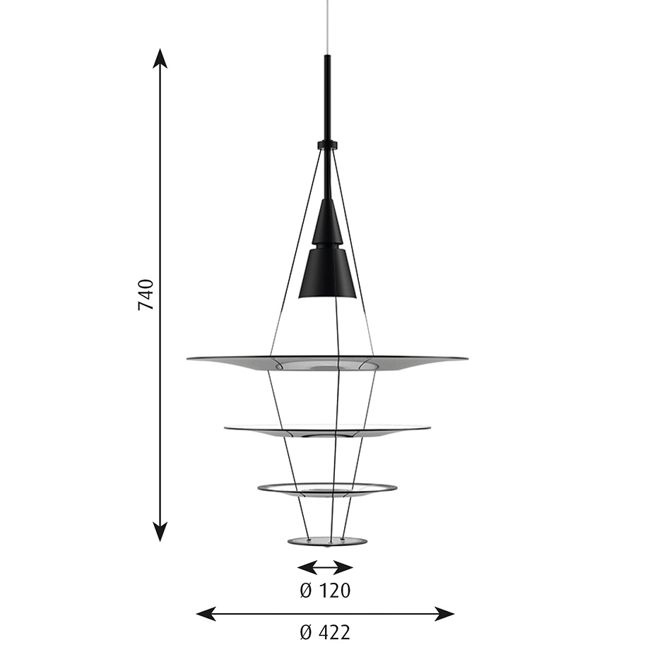 Enigma 425 Pendel Black