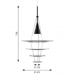 Enigma 425 Pendel Black Enigma 425 Pendel Black