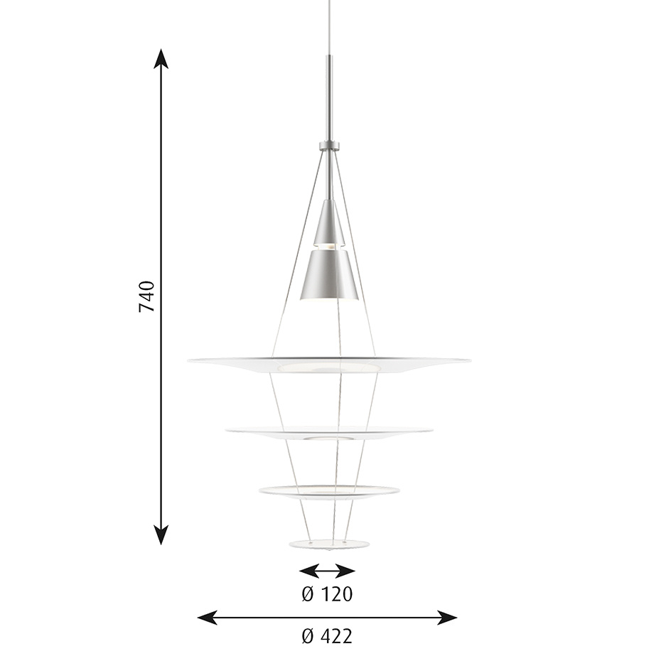 Enigma 425 Pendel Aluminium