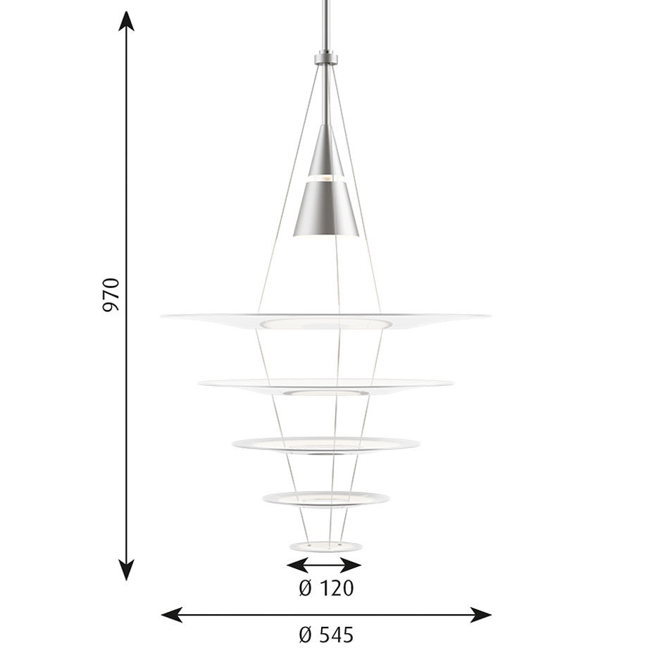 Enigma 545 Pendel Aluminium