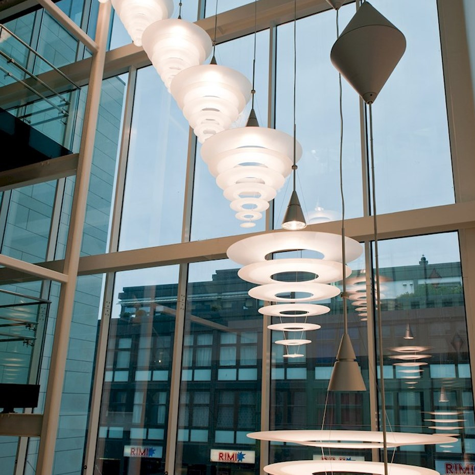 Enigma 825 LED Pendel Aluminium