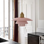 PH 3½-3 Pendel Pale Rose/Brass PH 3½-3 Pendel Pale Rose/Brass