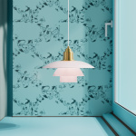 PH 3½-3 Pendel Pale Rose/Brass PH 3½-3 Pendel Pale Rose/Brass