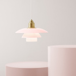 PH 3½-3 Överskärm Pale Rose Glas PH 3½-3 Överskärm Pale Rose Glas