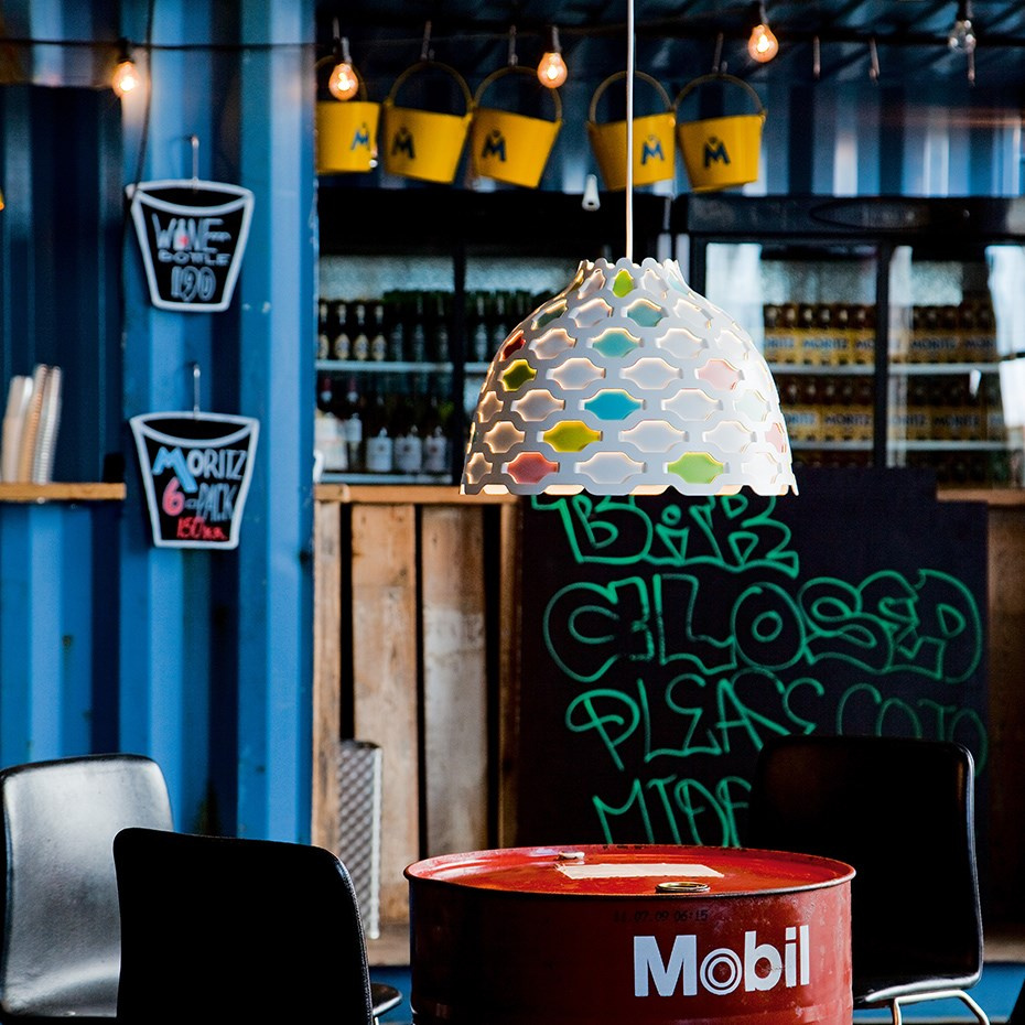 LC Shutters Pendel White