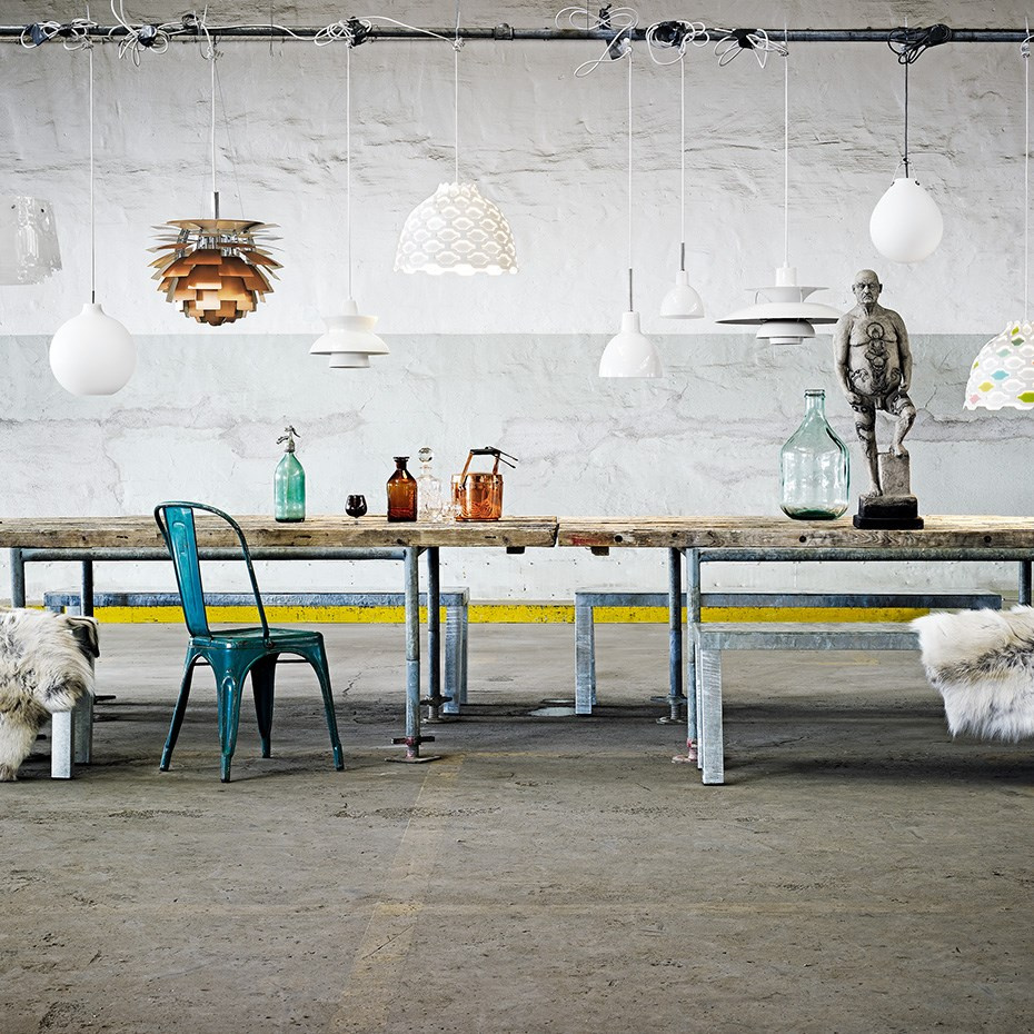 Doo-Wop Pendel Brass