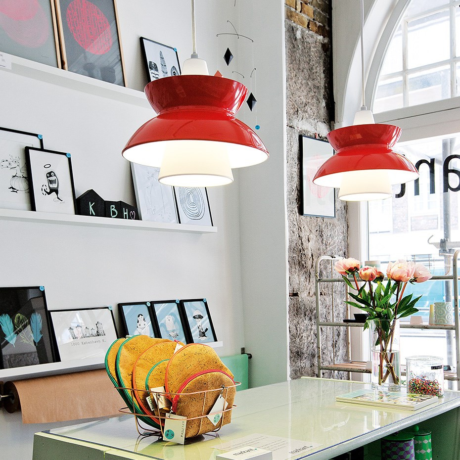 Doo-Wop Pendel Brass