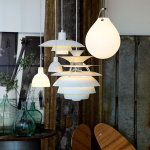 Toldbod Ø220 Pendel White Opal Glass Toldbod Ø220 Pendel White Opal Glass