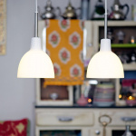 Toldbod Ø220 Pendel White Opal Glass Toldbod Ø220 Pendel White Opal Glass