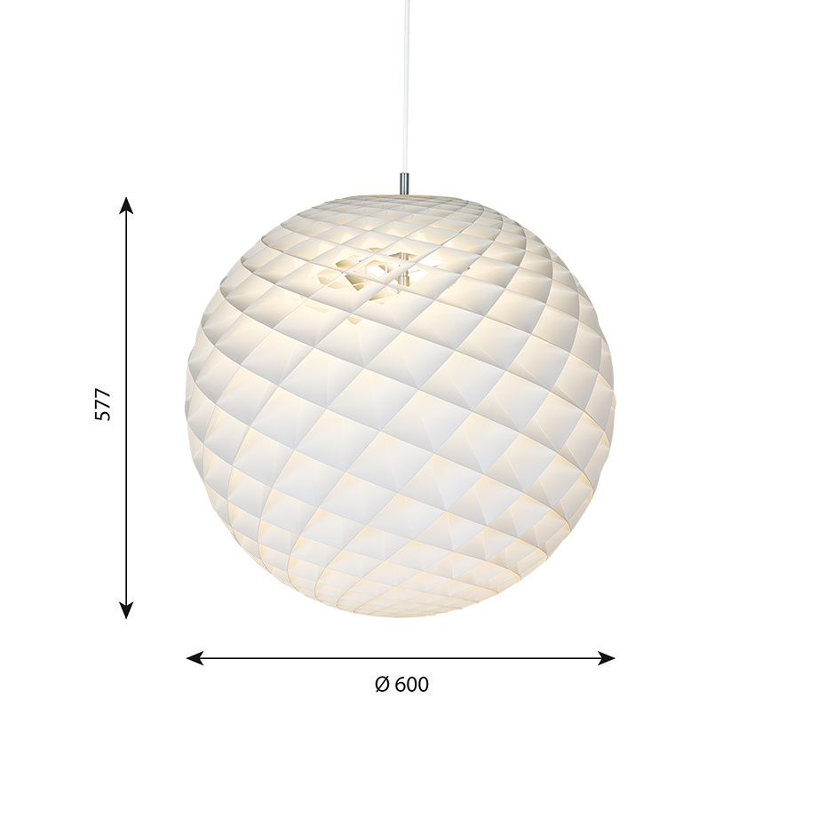 Patera Ø600 Pendel White