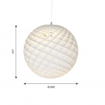 Patera Ø600 Pendel White Patera Ø600 Pendel White
