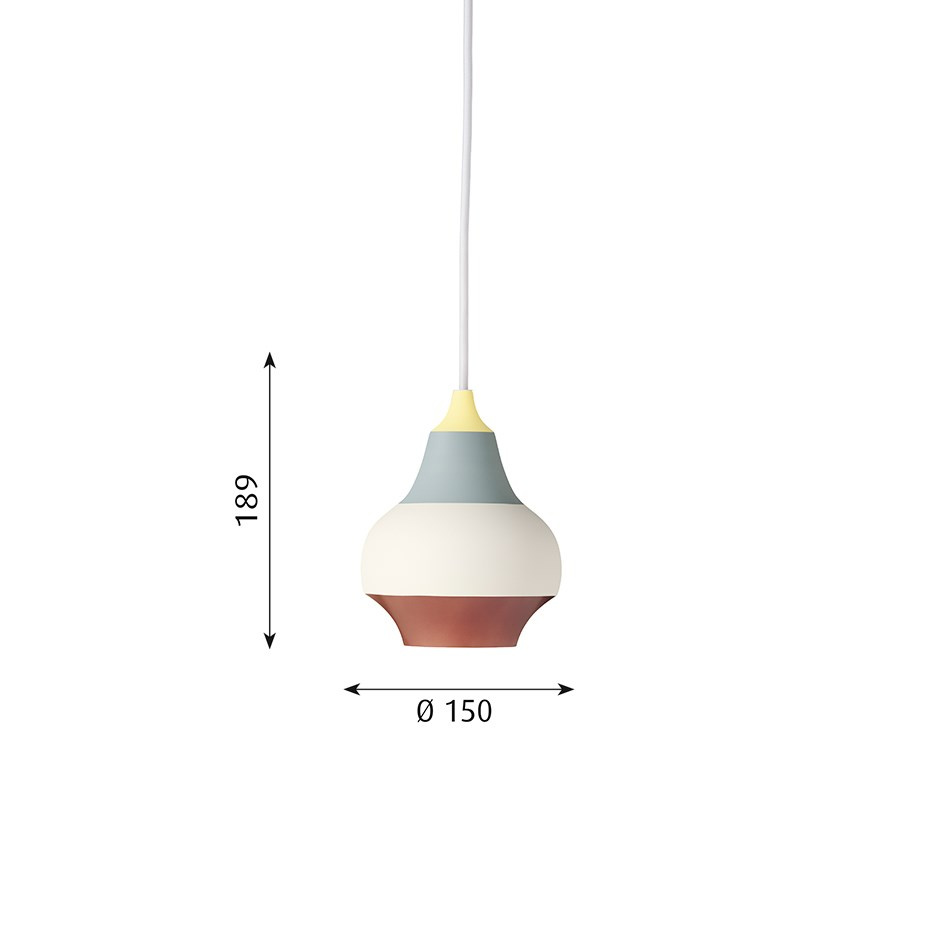 Cirque Ø150 Pendel Yellow Top