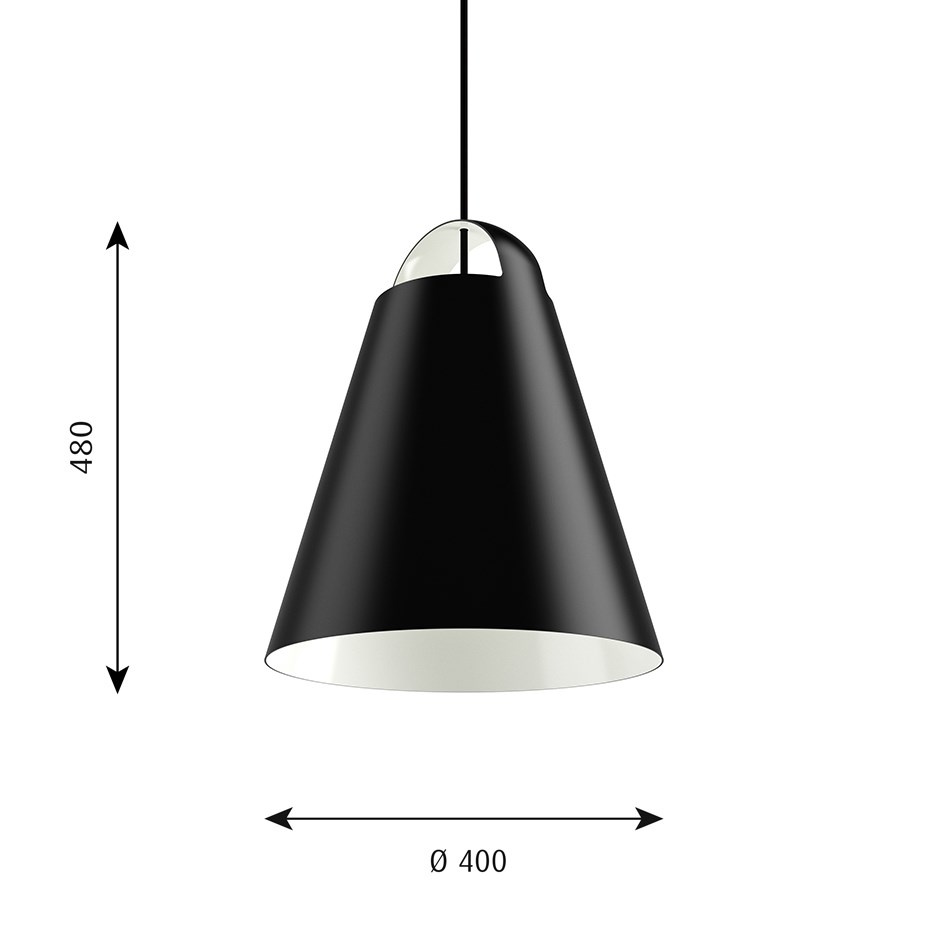 Above Ø400 Pendel Black