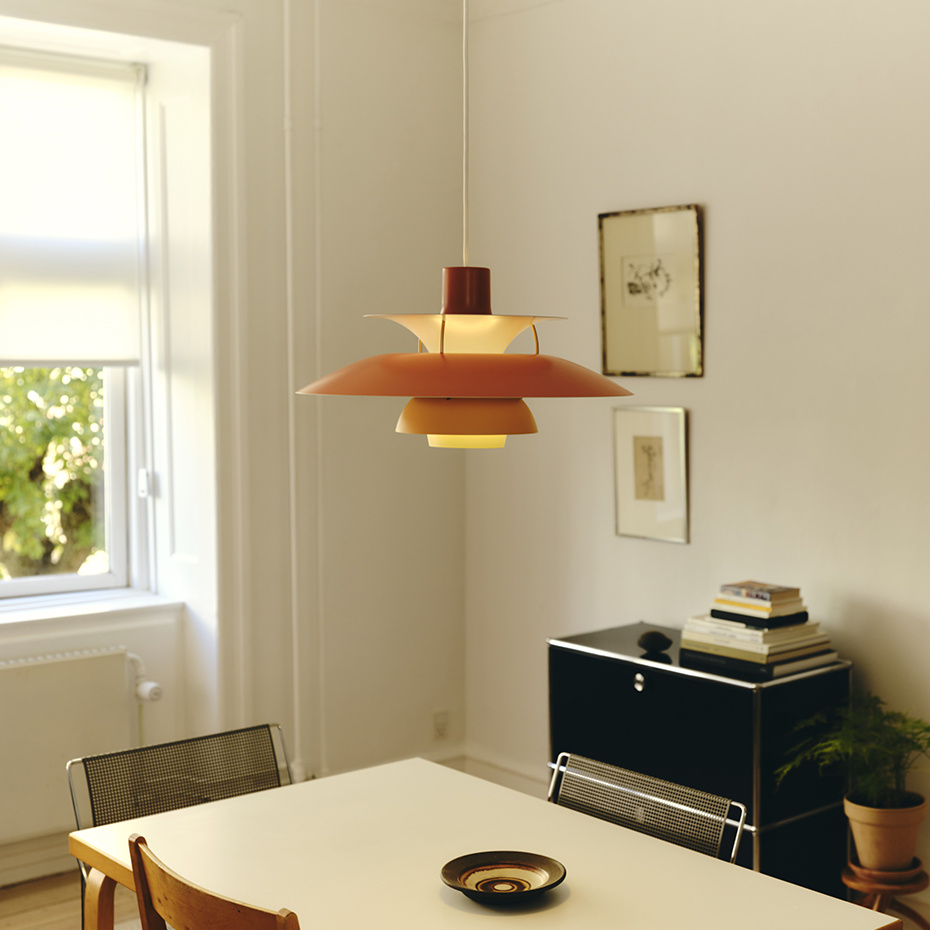 PH 5 Pendel Hues Of Orange