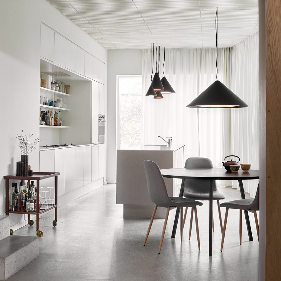 Keglen Ø400 Pendel Black