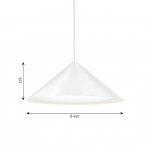 Keglen Ø650 Pendel White Keglen Ø650 Pendel White