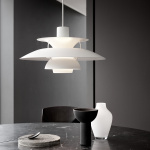 PH 5 Pendel Monochrome White PH 5 Pendel Monochrome White