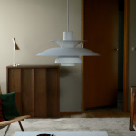 PH 5 Pendel Monochrome White Louis Poulsen PH 5 Pendel Monochrome White