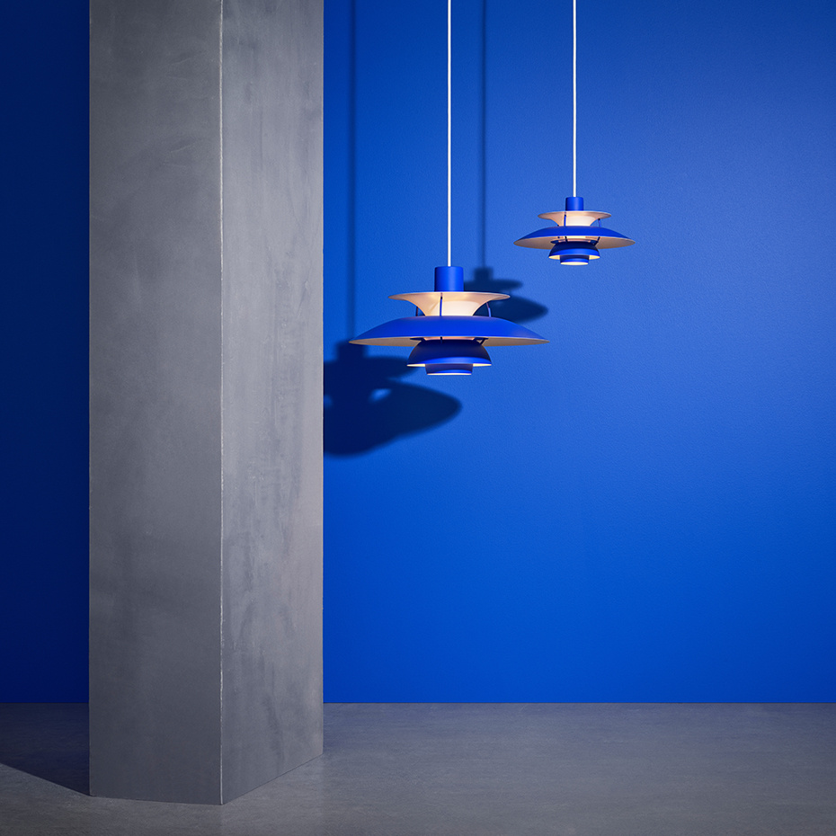 PH 5 Mini Pendel Monochrome Blue