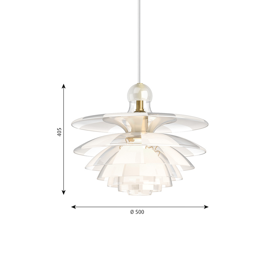 PH Septima Pendel Glass