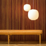 VL45 Ø250 Radiohuspendel Opal White/Brass VL45 Ø250 Radiohuspendel Opal White/Brass