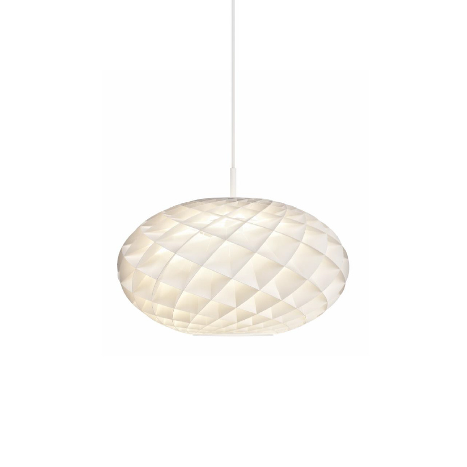 Patera Oval Ø500 Pendel White