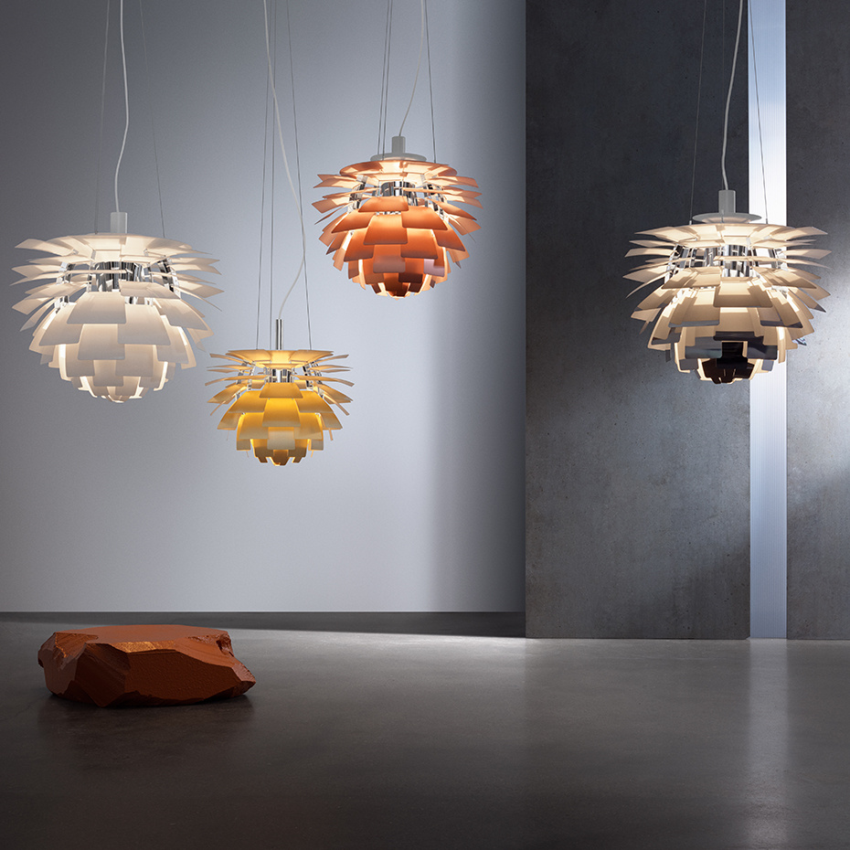 PH Artichoke Ø480 Pendel Brass V4