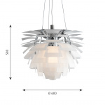 PH Artichoke Ø600 Pendel Glass V4 PH Artichoke Ø600 Pendel Glass V4