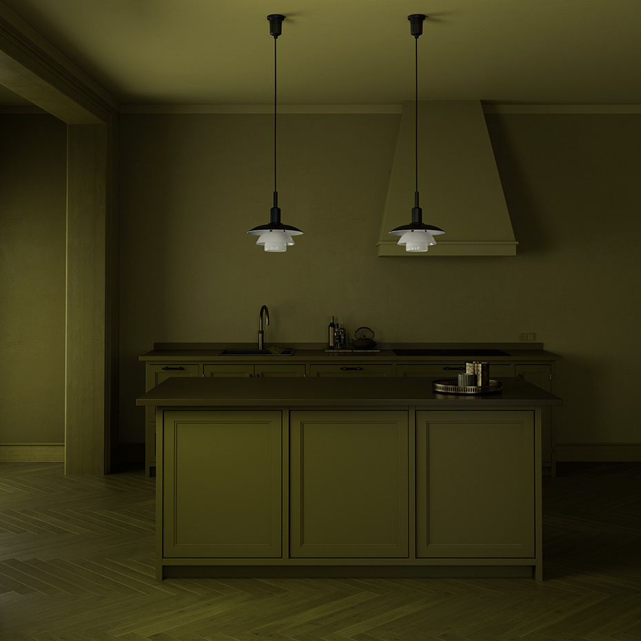 PH 3/3 Pendel Metal Black V2