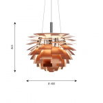 PH Artichoke Ø480 Pendel Copper PH Artichoke Ø480 Pendel Copper