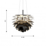 PH Artichoke Ø480 Pendel Black PH Artichoke Ø480 Pendel Black