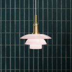 PH 3/3 Pendel Pale Rose/Brass PH 3/3 Pendel Pale Rose/Brass